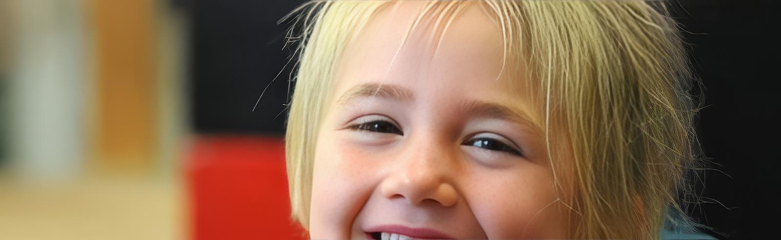 Kindergeburtstag-Gesicht